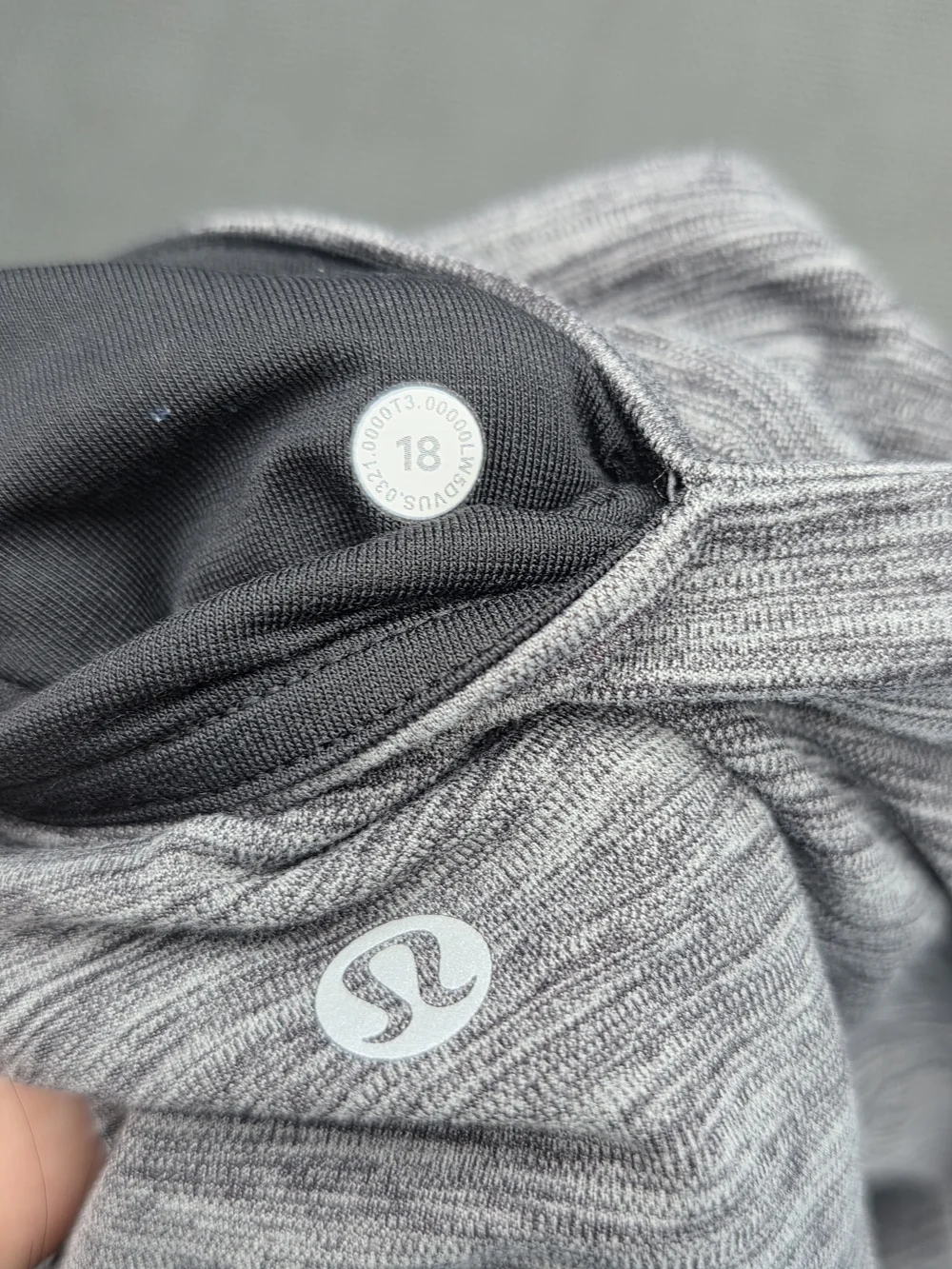 lululemon athletica Heather Gray High-Rise Leggings